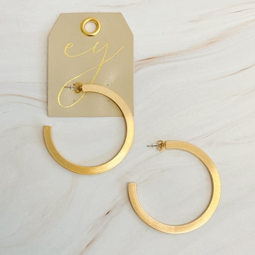 Gold plated premium earrings